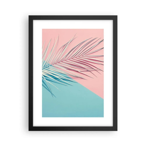 Plakat w czarnej ramie - Tropikalna impresja - 30x40 cm