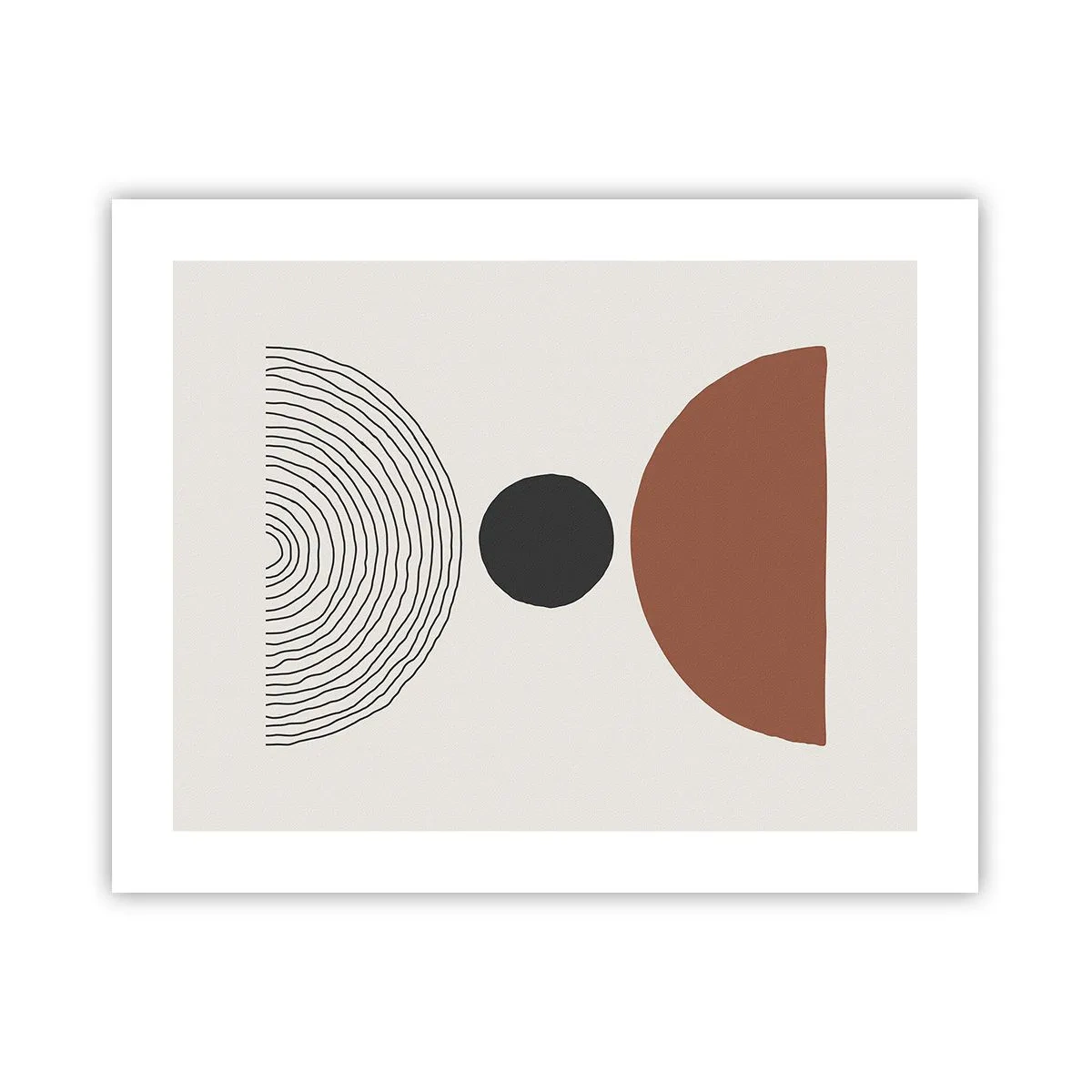 Plakat - W centrum uwagi - 50x40 cm