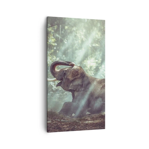 Obraz na płótnie - A posłuchaj tego… - 45x80 cm