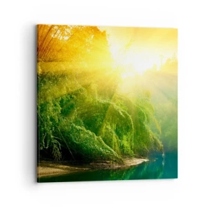 Obraz na płótnie - Utonąć w słońcu i w cieniu - 70x70 cm