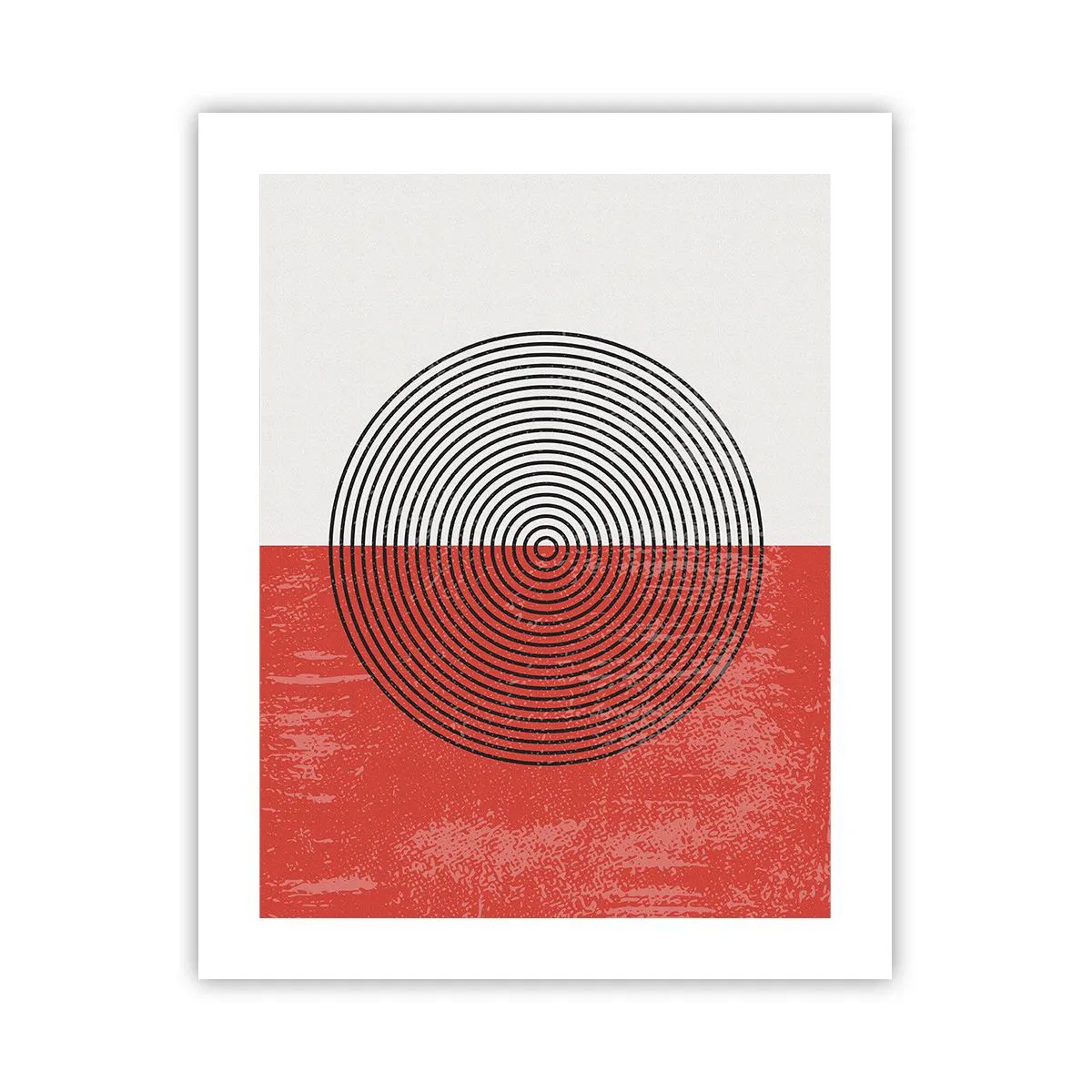 Plakat - W samo sedno - 40x50 cm