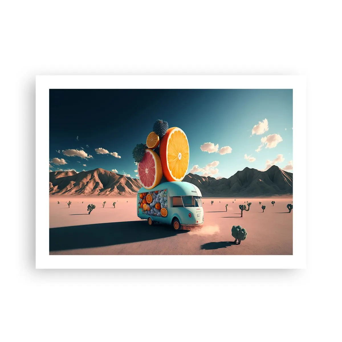 Plakat - Smak wakacji - 70x50 cm