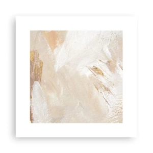 Plakat - Pastelowa kompozycja - 30x30 cm