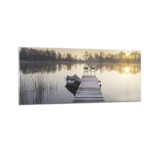 Obraz na szkle - Wrócę za jakiś czas - 100x40 cm