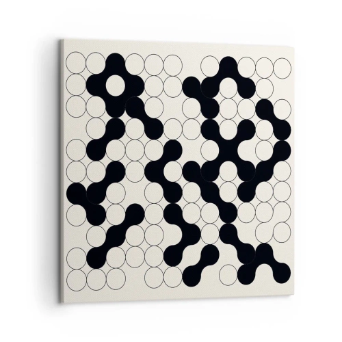 Obraz na płótnie - Chińska gra – wariacja - 50x50 cm