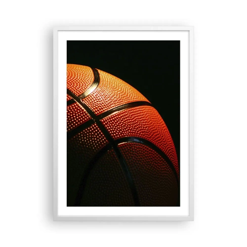 Plakat w białej ramie - Piękna jak planeta - 50x70 cm