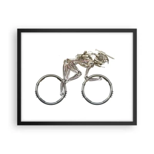 Plakat w czarnej ramie - Wspaniała maszyna - 50x40 cm