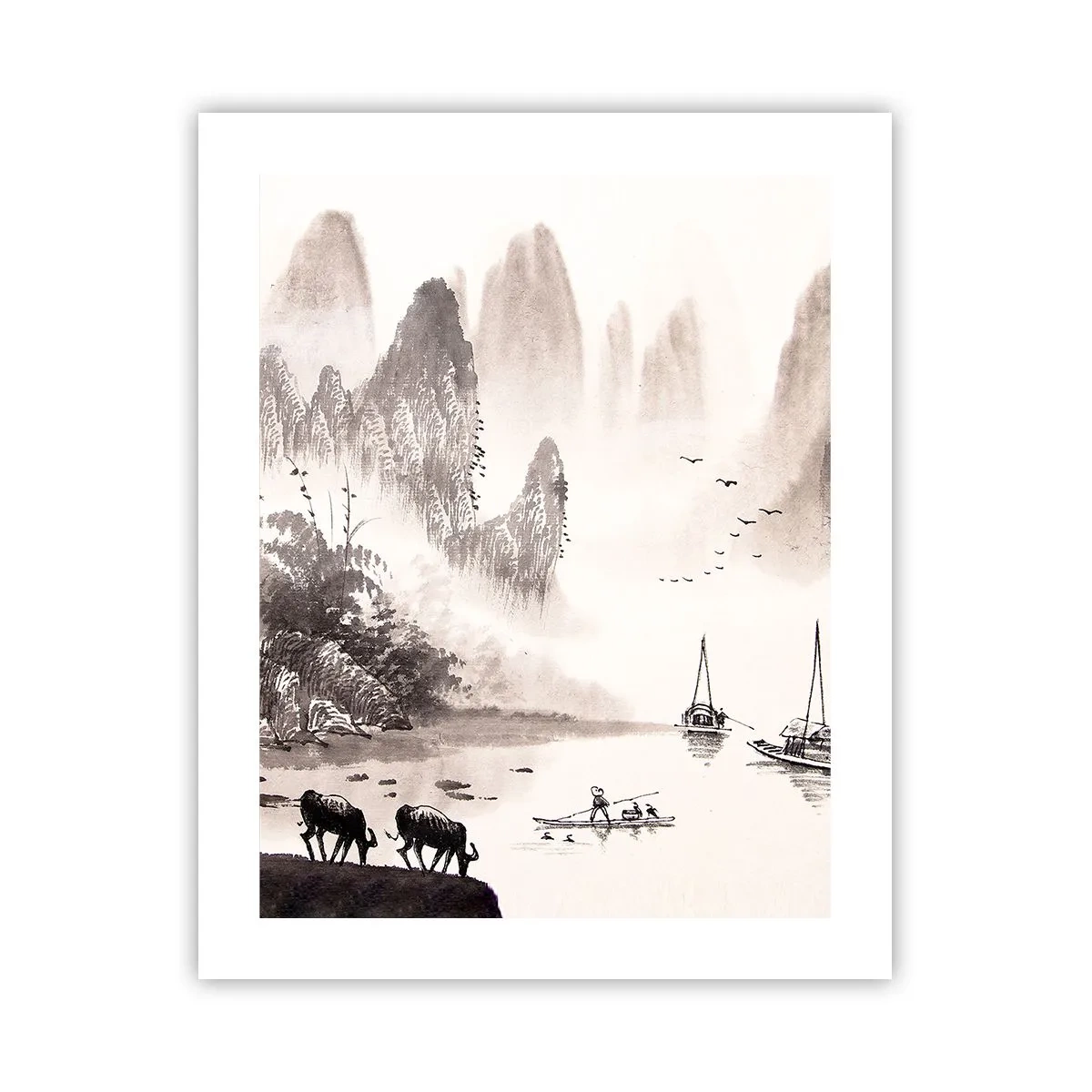 Plakat - Egzotyczna codzienność Wschodu - 40x50 cm