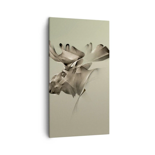 Obraz na płótnie - Łagodna siła spokoju - 45x80 cm