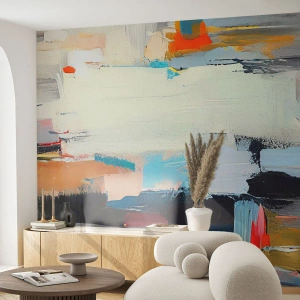 Fototapeta Premium Sand - Jest metoda? - Nowoczesny, Farby, Minimalistyczny - 200x140 cm