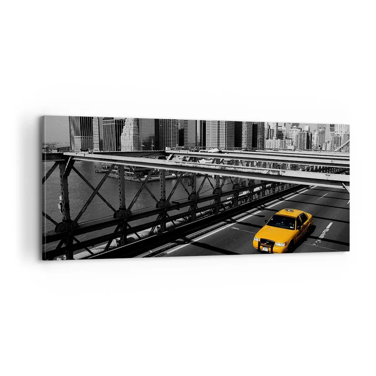 Obraz na płótnie - Kolor wielkiego miasta - 100x40 cm