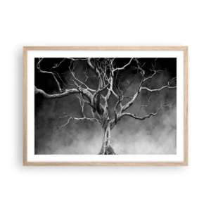 Plakat w ramie jasny dąb - Pierwotne i święte - 70x50 cm