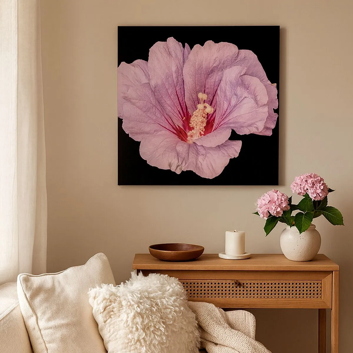 Obraz na płótnie - Prosto do serca - 30x30 cm