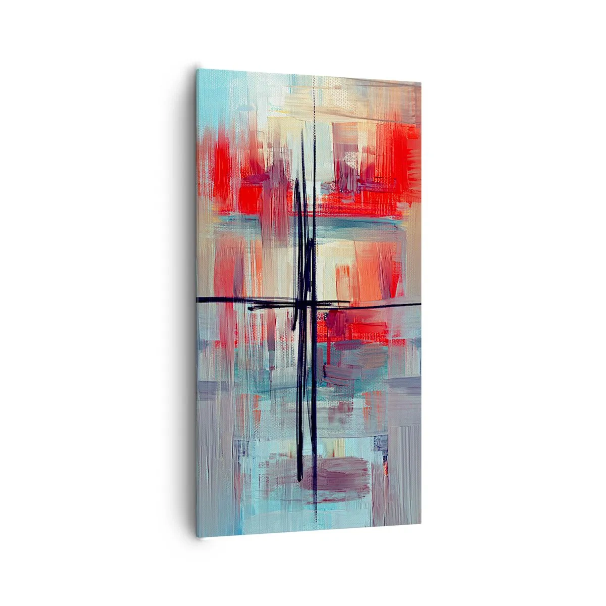 Obraz na płótnie - Pejzaż w nieznanym wymiarze - 65x120 cm