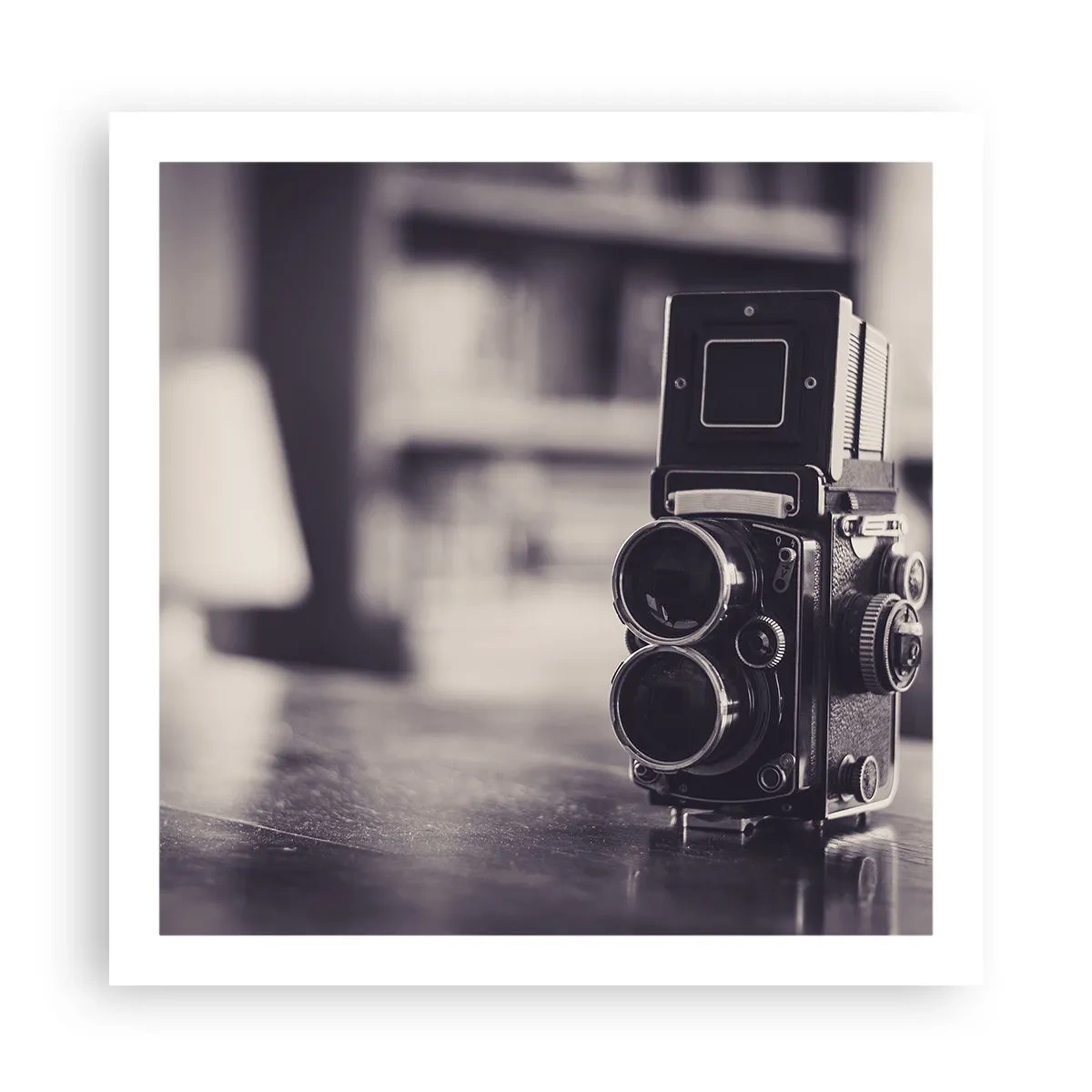 Plakat - Magia starej fotografii - 60x60 cm