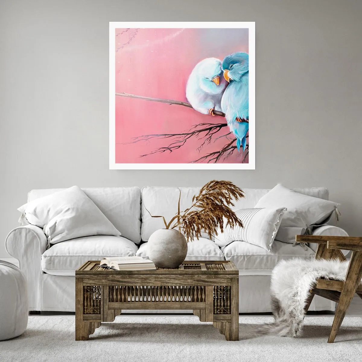 Plakat - Cóż tu dodać?… - 60x60 cm