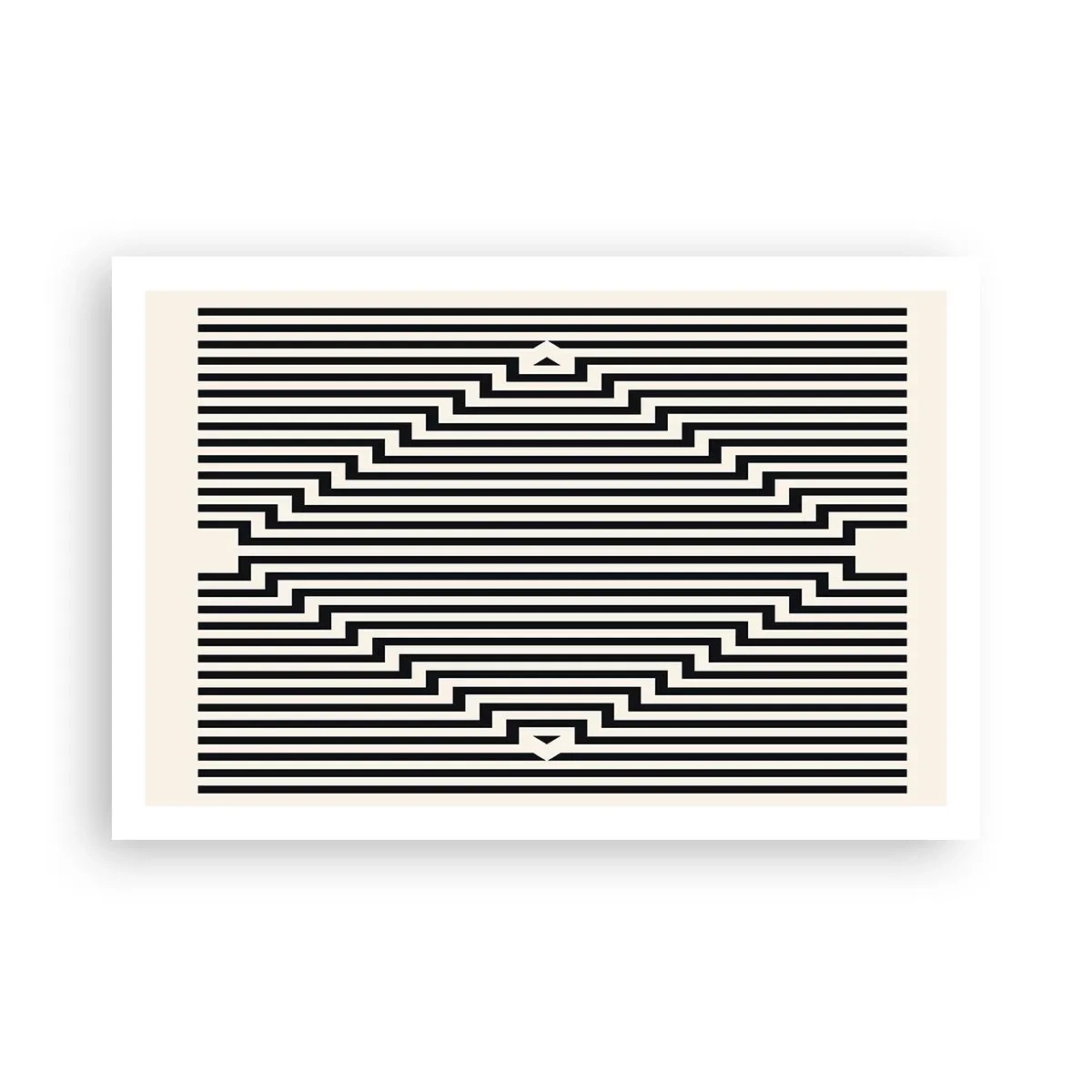 Plakat - Geometryczna iluzja - 91x61 cm