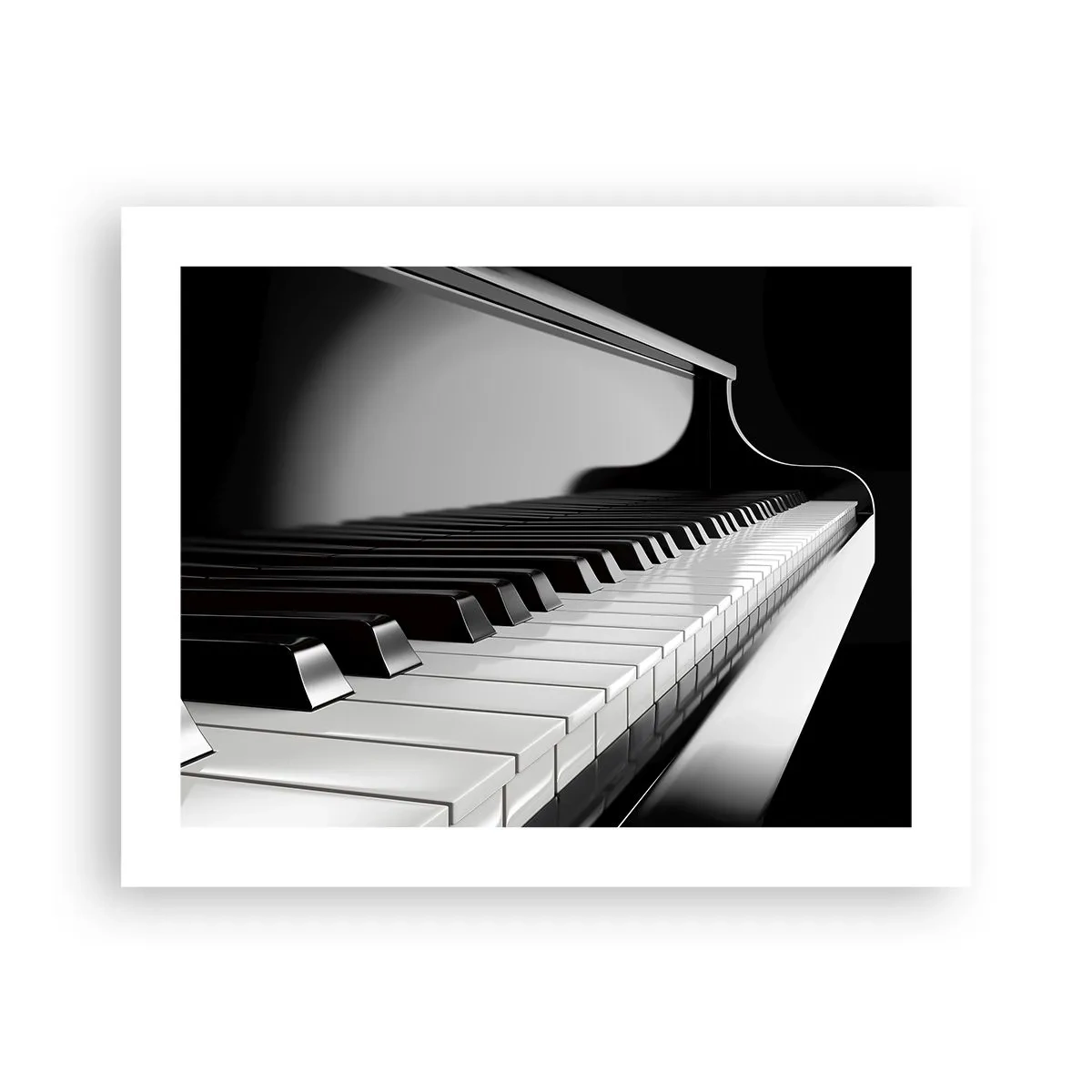 Plakat - Harmonia kształtów i barw - 50x40 cm