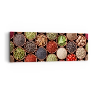 Obraz na płótnie - Wszystkie smaki świata - 90x30 cm