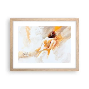 Plakat w ramie jasny dąb - W niebie bliskości - 40x30 cm