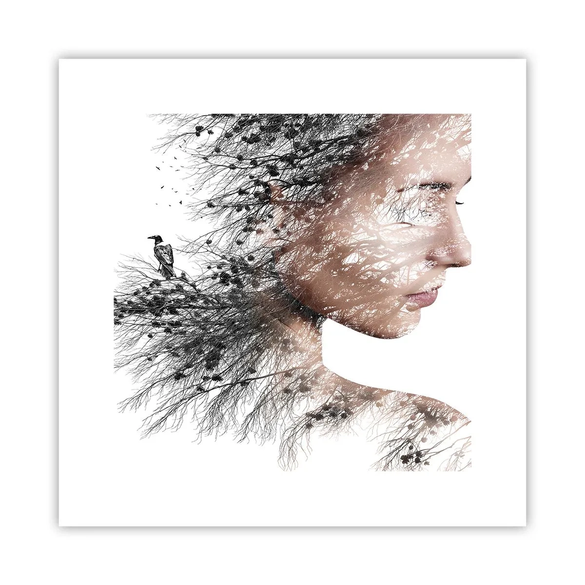 Plakat - Duch lasu - 30x30 cm