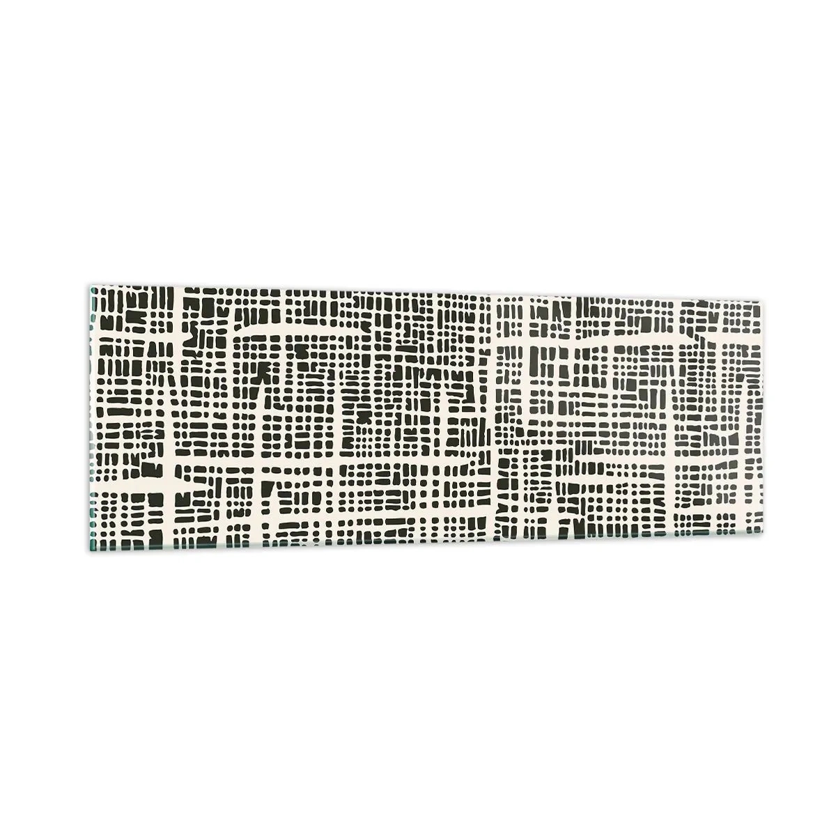 Obraz na szkle - Kompozycja utkana - 90x30 cm