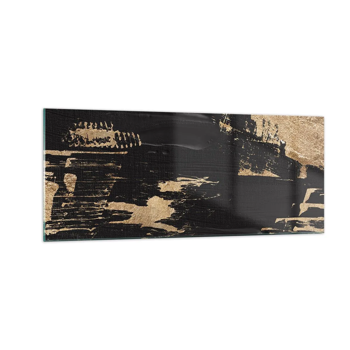 Obraz na szkle - Ślad dotyku - 100x40 cm