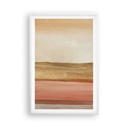 Plakat w białej ramie - Kompozycja wertykalna - 61x91 cm
