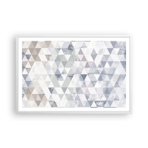 Plakat w białej ramie - W rytmie na trzy - 91x61 cm