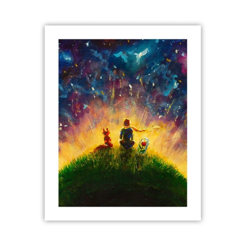 Plakat - Miłość i przyjaźń - cały świat - 40x50 cm