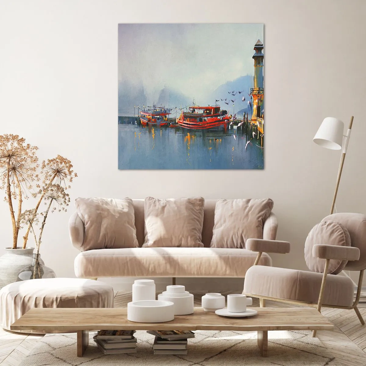 Obraz na płótnie - Na końcu świata - 60x60 cm