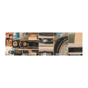 Fototapeta Próbka Premium Canvas - Spotkanie z legendą - Samochód, Motoryzacja, Oldchool - 100x30 cm