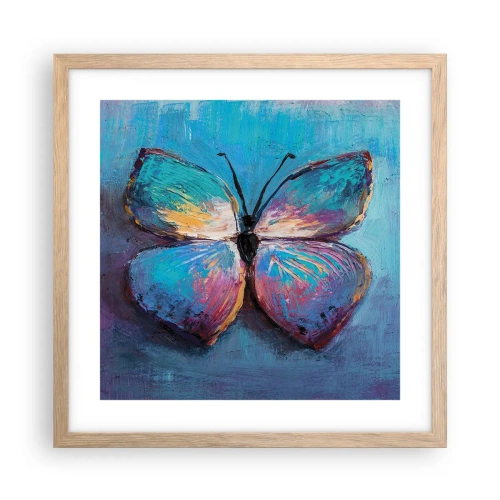 Plakat w ramie jasny dąb - W pełnej krasie - 40x40 cm