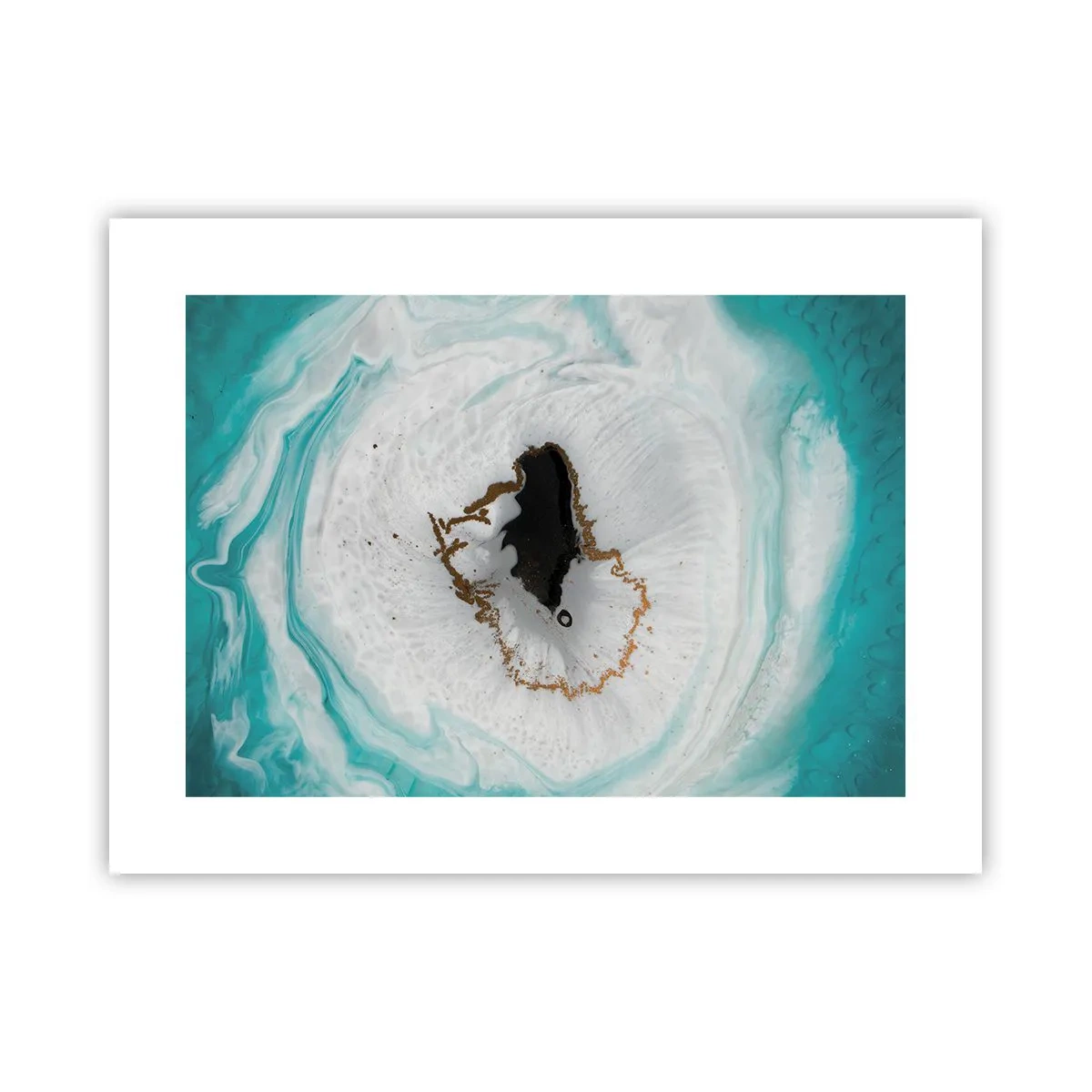 Plakat - Wniknąć do wnętrza - 40x30 cm