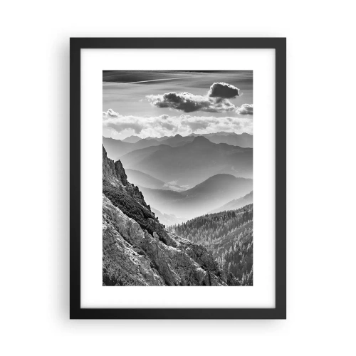 Plakat w czarnej ramie - Aż po horyzont - 30x40 cm