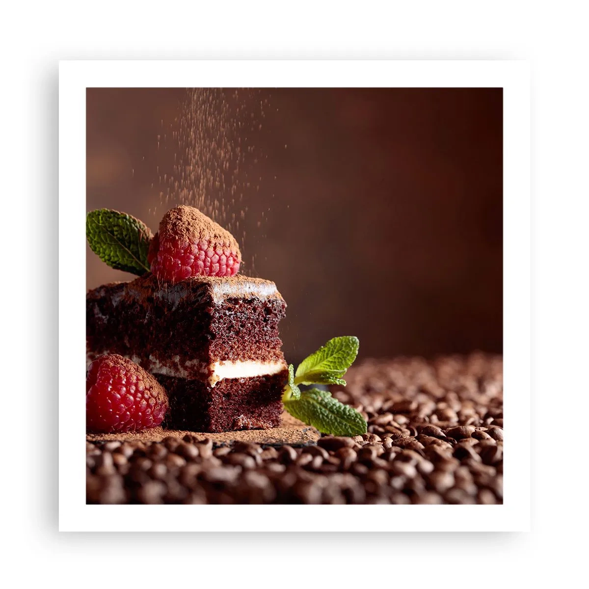 Plakat - Życie jest słodkie - 60x60 cm