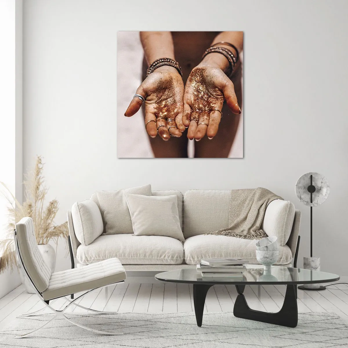 Obraz na szkle - Dar dla ciebie - 60x60 cm