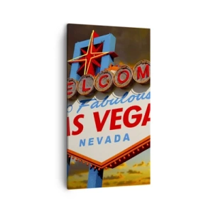 Obraz na płótnie - Po uśmiech losu - 45x80 cm