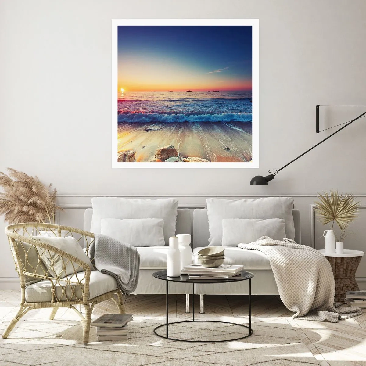 Plakat - A co za horyzontem? - 40x40 cm