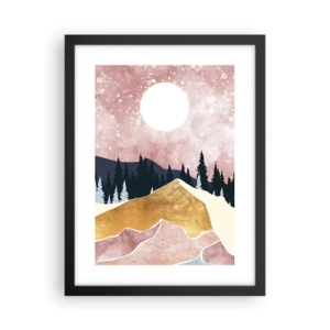 Plakat w czarnej ramie - Nocna straż - 30x40 cm