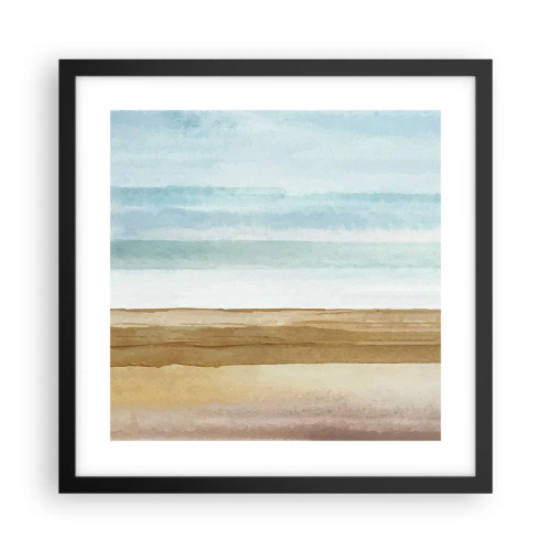 Plakat w czarnej ramie - Ukojenie - 40x40 cm