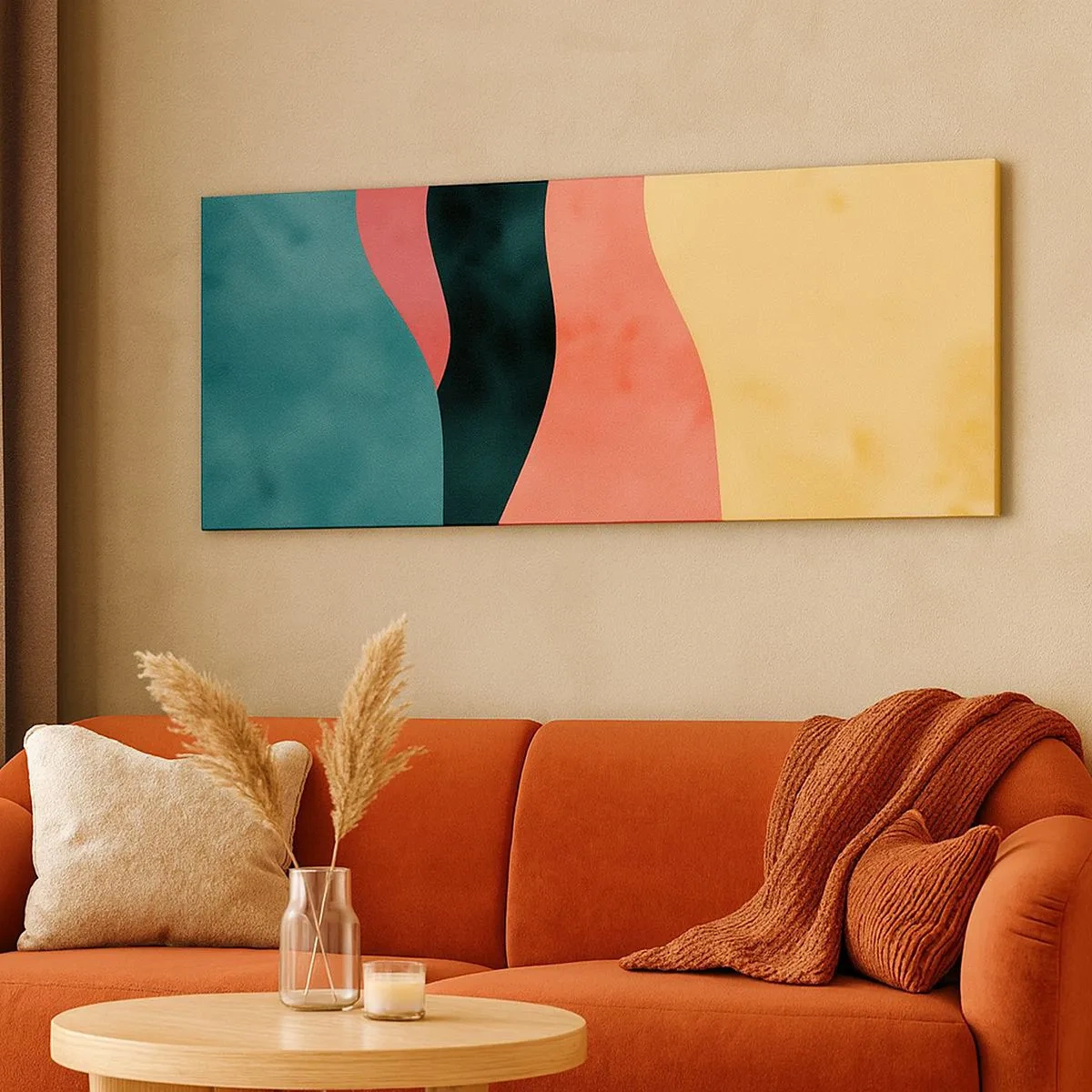 Obraz na płótnie - Zgodna niezgodność - 100x40 cm