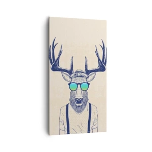 Obraz na płótnie - A kogo się spodziewałeś? - 55x100 cm