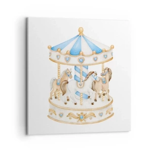 Obraz na płótnie - Słodkie dzieciństwo - 60x60 cm