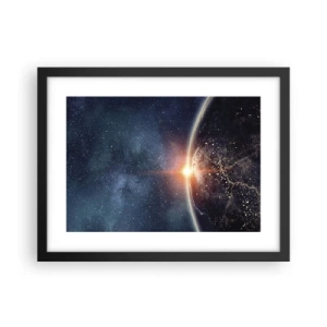 Plakat w czarnej ramie - W nowej perspektywie - 40x30 cm