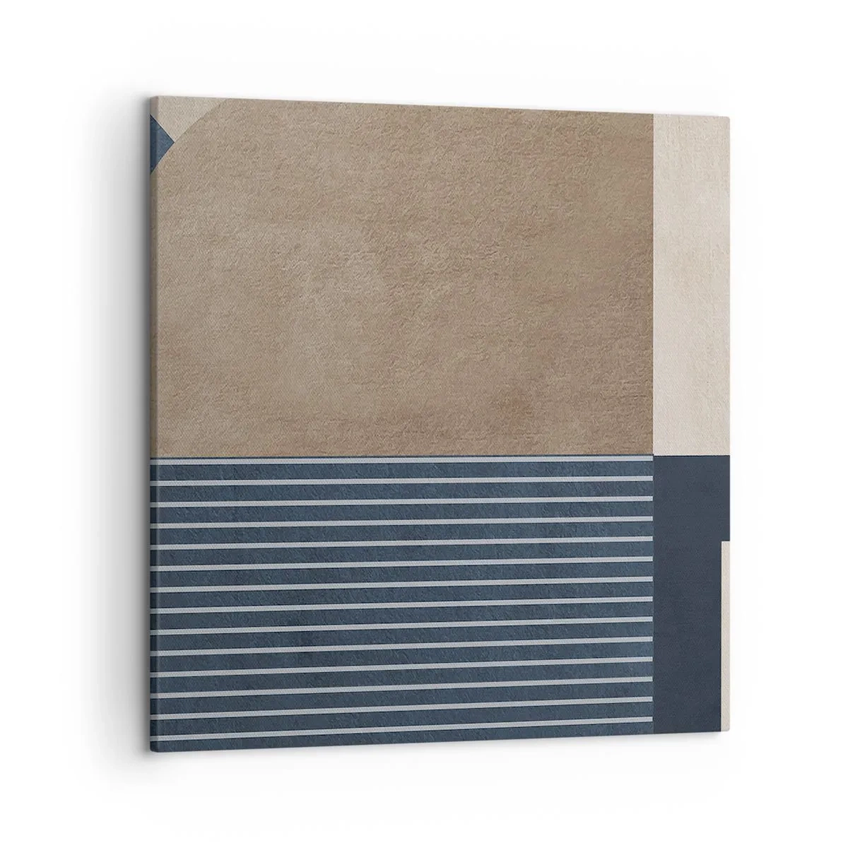 Obraz na płótnie - Kompozycja prostoty i krągłości - 50x50 cm