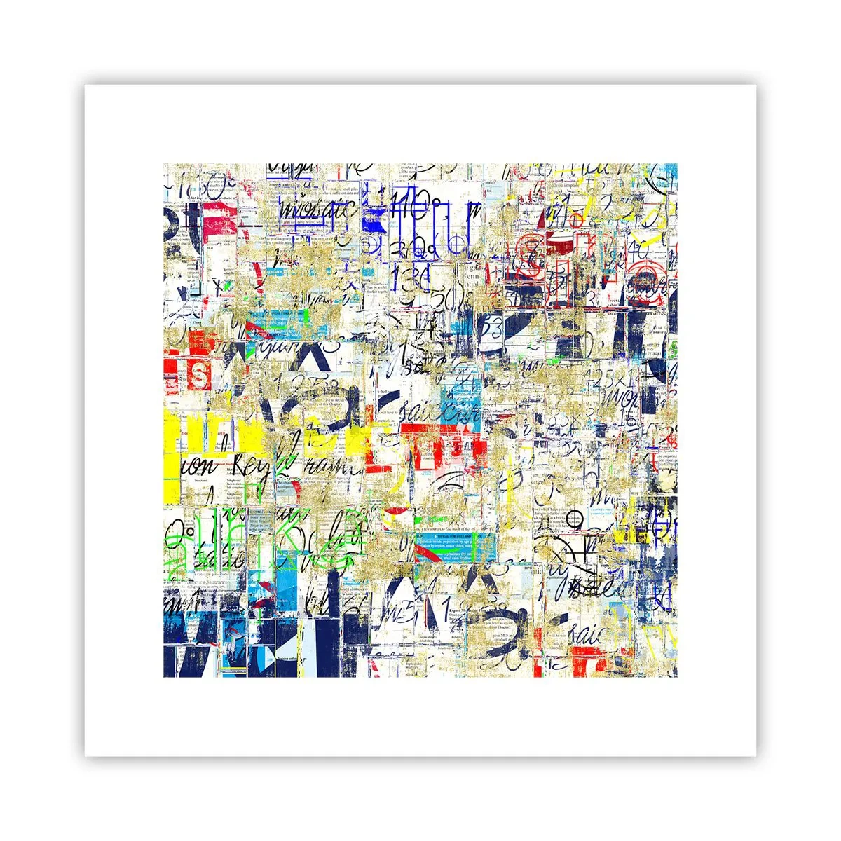 Plakat - Po prostu cieszy oczy - 30x30 cm