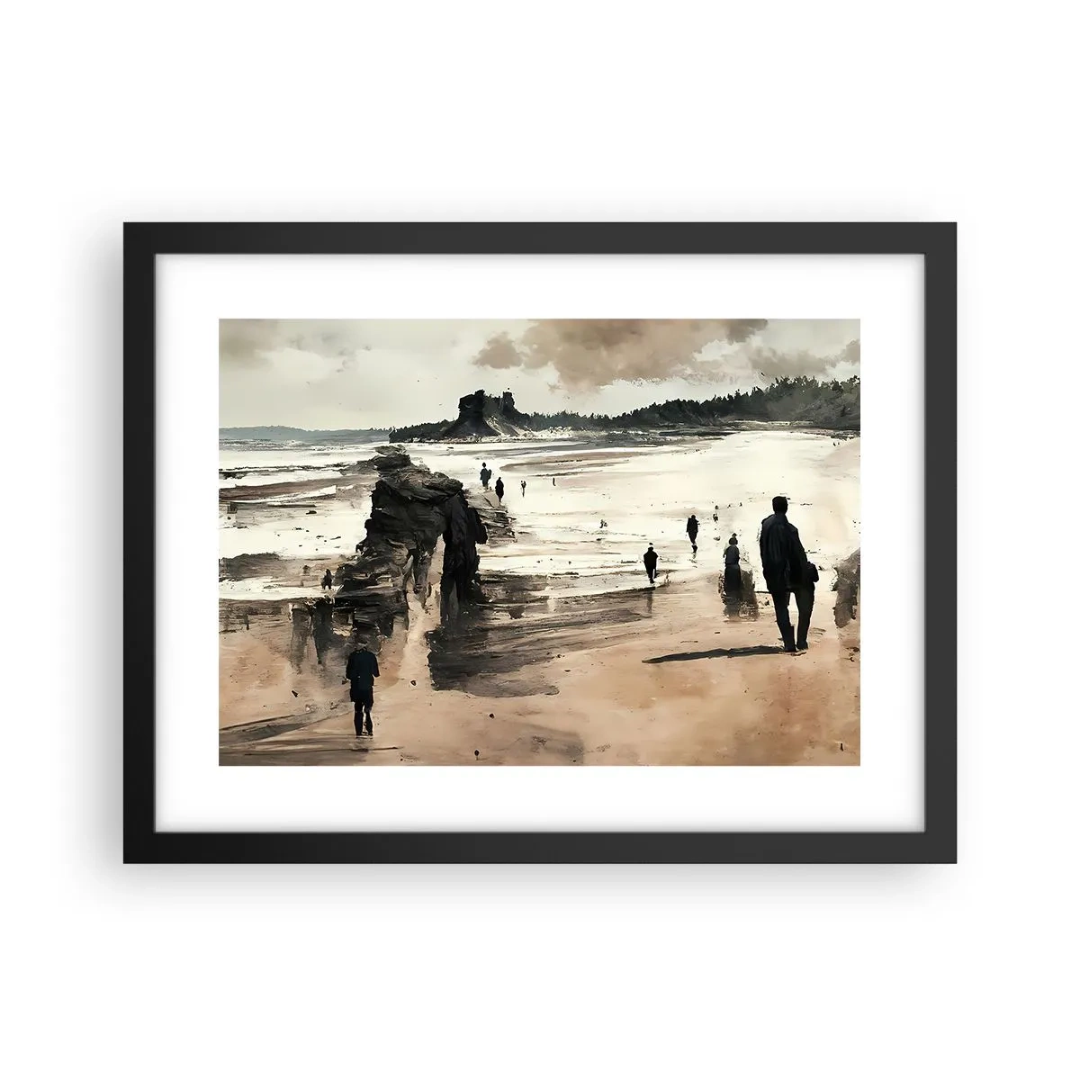 Plakat w czarnej ramie - Przywołani - 40x30 cm