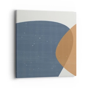 Obraz na płótnie - Owale i wpływy - 40x40 cm