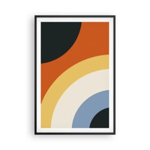 Plakat w czarnej ramie - Ku sobie - 61x91 cm